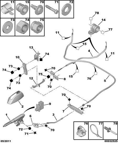 Volvo 4701 82 - Holder, fuel line motal.fi