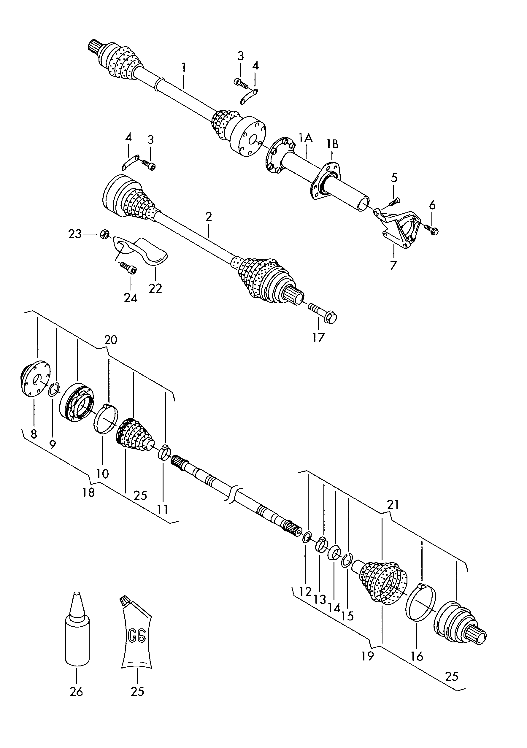 AUDI WHT 005 437 - Axle Bolt, drive shaft motal.fi