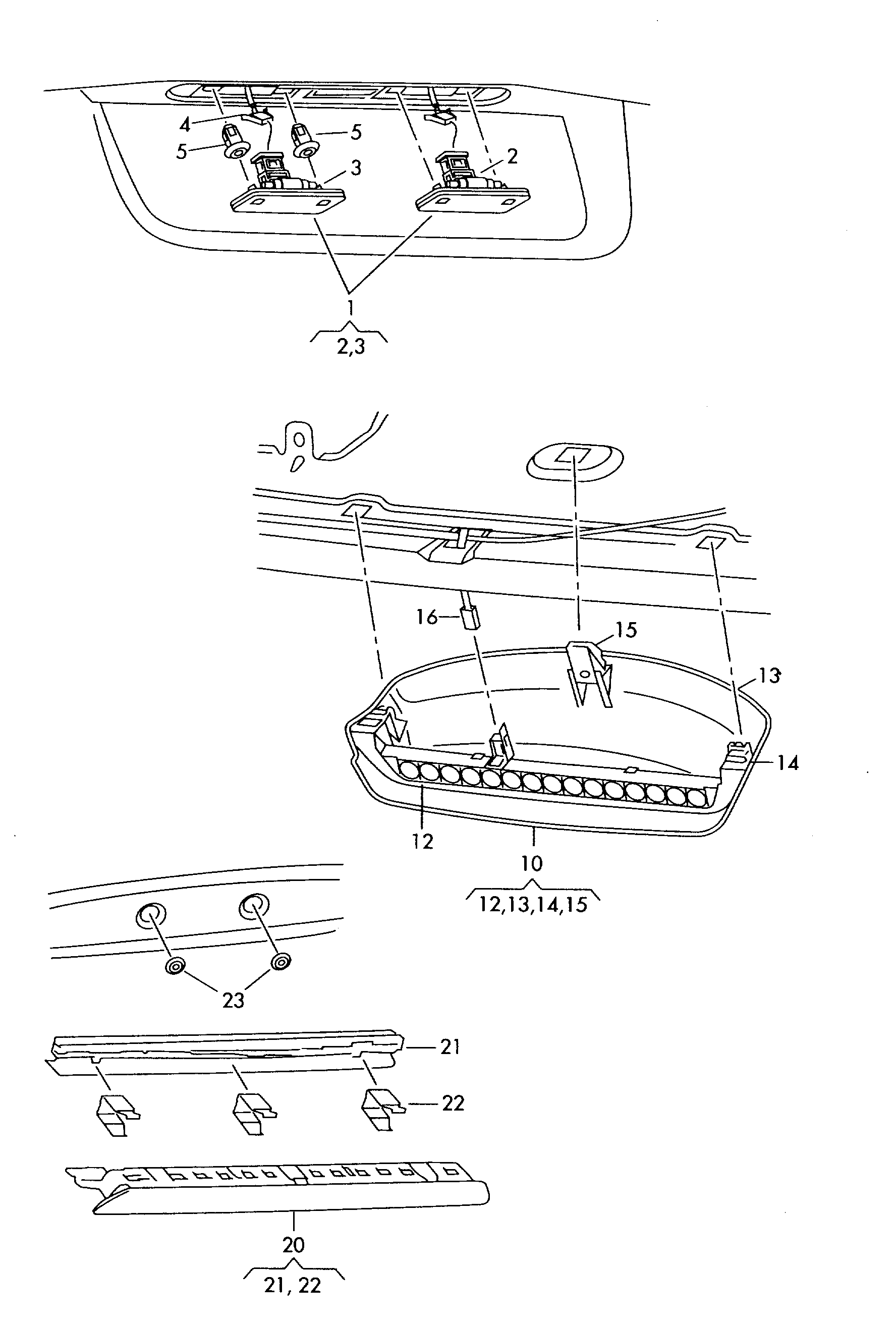 VAG 1Z0943021B - Licence Plate Light motal.fi