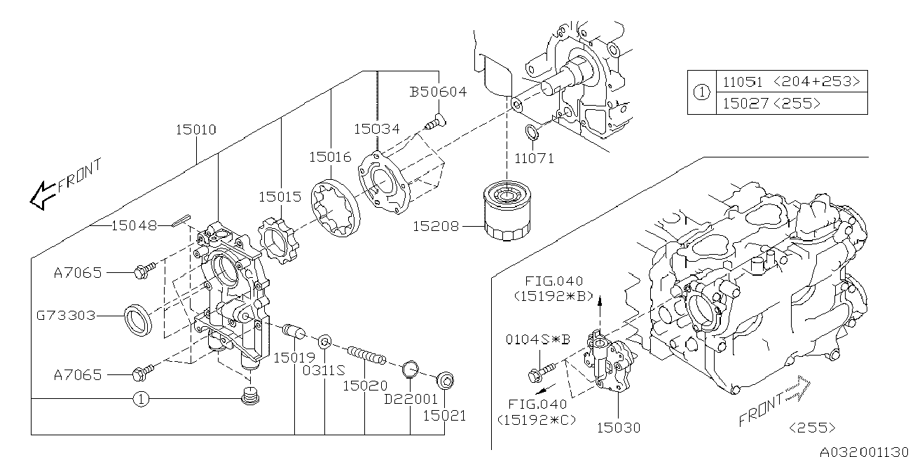 Subaru 15208-AA100 - Oil Filter motal.fi