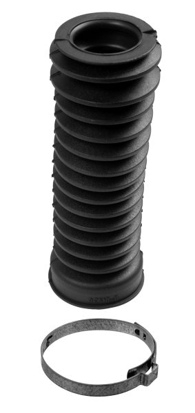 Steering gear boot L/R (length150mm 27mm/45mm, bands) fits: AUDI 80 B2, 80 B3, 80 B4, 90 B2, 90 B3, CABRIOLET B3, COUPE B2, COUPE B3, QUATTRO; VW PASSAT B2, SANTANA 1.3-2.8 08.78- - Image 2
