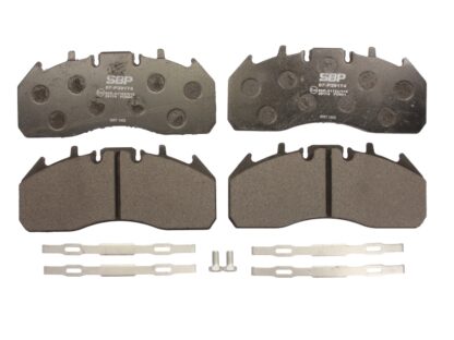 Brake pads set front MERITOR ELSA 225-3 fits: RVI C, MAGNUM, PREMIUM 2, T; VOLVO 7700, 8500, 8700, 9700, 9900, B12, B9, FE, FE II, FH, FH II, FH III, FH16, FH16 II D11A-330-TD123ES 01.91-