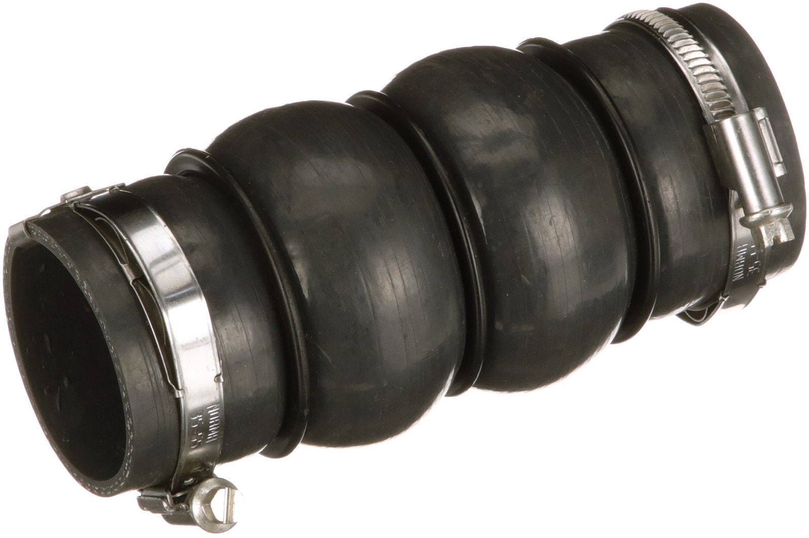 Intercooler hose L/R (front/intake side, diameter 47mm, length 150mm, black) fits: CITROEN BERLINGO, BERLINGO MULTISPACE, BERLINGO/MINIVAN, C4, C4 GRAND PICASSO I, C4 I, C4 PICASSO I 1.6D 11.03-