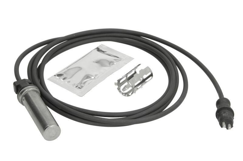 ABS sensor front L/R (straight, 2160mm, 2pin, no sleeve; round plug) fits: IVECO STRALIS I, TRAKKER I