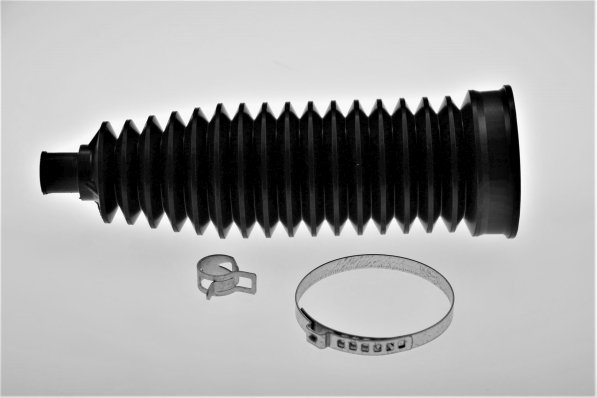 Steering gear boot L/R (length210mm 14mm/60mm) fits: BMW 1 (E81), 1 (E82), 1 (E87), 1 (E88), 3 (E90), 3 (E91), 3 (E92), 3 (E93), X1 (E84) 1.6/2.0/2.0D 06.04-06.15 - Image 2