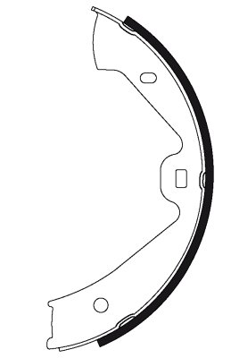 brake shoe kit fits: PORSCHE CAYENNE; VW TOUAREG 3.0D-4.8 01.10-
