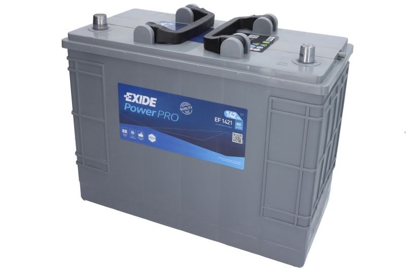 Battery 12V 142Ah/850A POWERPRO (L+ Standard terminal) 349x175x290 B00 - no fitting flange (Starting)