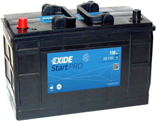 Battery 12V 110Ah/750A STARTPRO (L+ Standard terminal) 349x175x235 B00 - no fitting flange (Starting) - Image 4