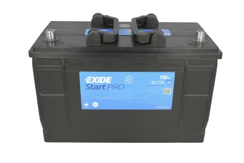 Battery 12V 110Ah/750A STARTPRO (L+ Standard terminal) 349x175x235 B00 - no fitting flange (Starting) - Image 3