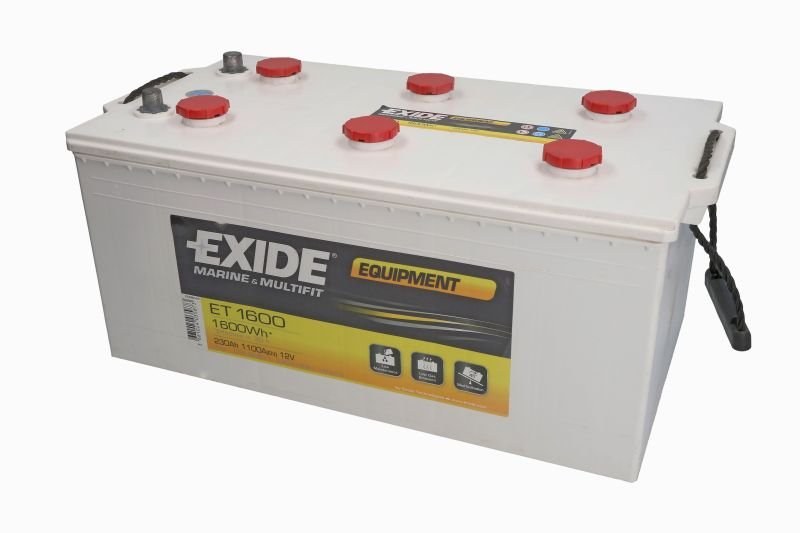 Battery 12V 230Ah/1100A EQUIPMENT; MARINE/RV (L+ Standard terminal) 518x279x240 B0 (Deep cycle)