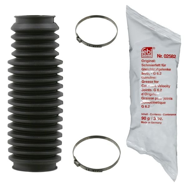 Steering gear boot L/R (length185mm 37mm/51mm, grease + bands) fits: BMW 3 (E36), 5 (E34), Z3 (E36) 1.6-3.2 09.90-06.03 - Image 2