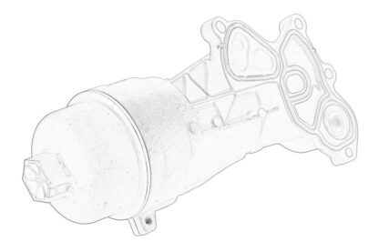 Oil filter housing (bottom; the set contains a filter; top; with seal) fits: CITROEN C3 PICASSO, C4, C4 GRAND PICASSO I, C4 I, C4 PICASSO I; PEUGEOT 207, 3008, 308, 308 I, 5008 1.4/1.4LPG/1.6 02.07-