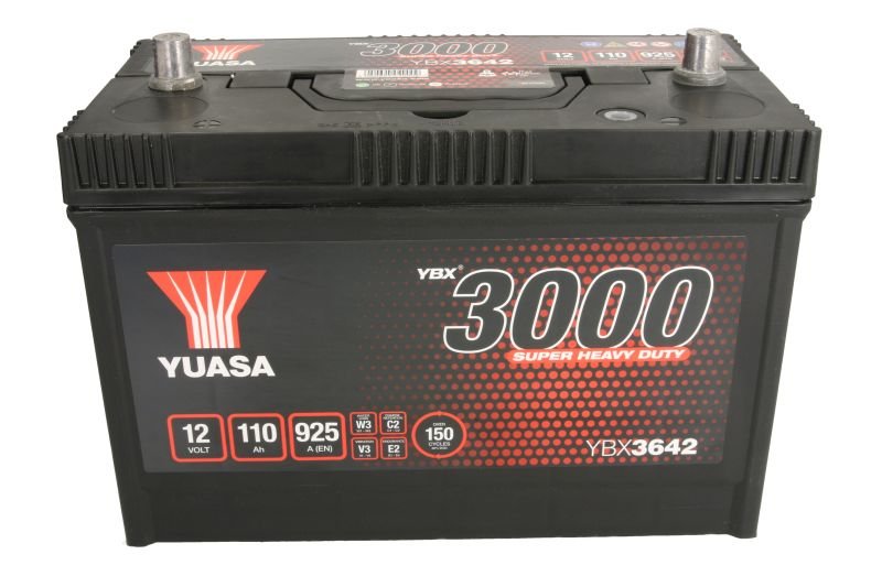 Battery 12V 110Ah/925A 3000 Series Super Heavy Duty (R+ Standard) 329x173x240 B00 (Starting) - Image 3