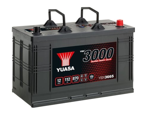 Battery 12V 112Ah/870A 3000 Series Super Heavy Duty (R+ Standard) 346x173x236 B01 (Starting) - Image 4