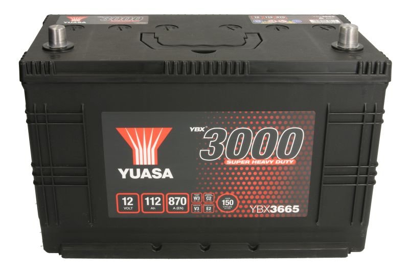 Battery 12V 112Ah/870A 3000 Series Super Heavy Duty (R+ Standard) 346x173x236 B01 (Starting) - Image 3