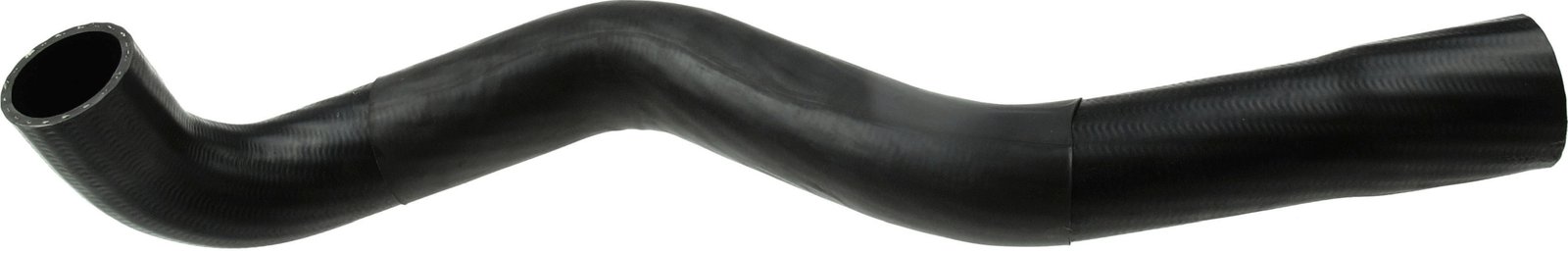 Intercooler hose L (front, diameter 44/49mm, length 640mm, black) fits: LAND ROVER DEFENDER 2.2D/2.4D/2.5D 06.98-02.16