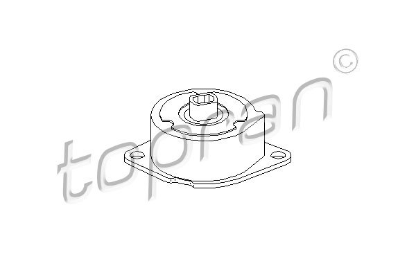 Multi-V belt tensioner fits: SEAT AROSA; SKODA FABIA I, FABIA I PRAKTIK, OCTAVIA I; VW LUPO I 1.0/1.4 10.98-05.03