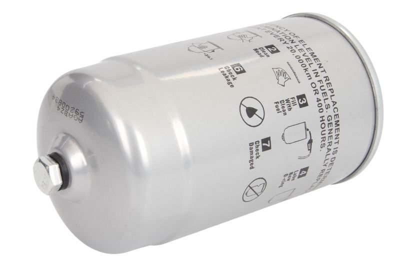 Fuel filter fits: MAN E2000, EL, F2000, HOCL, L2000, LION´S CITY, LION´S CLASSIC, NL, SG, TGS I, TGX I; SETRA 400, 500 D0824FL01-OM936.972 06.93- - Image 2