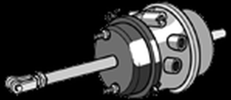 Brake servo-motor rear L/R (24/30, stroke: 76mm/76mm, M16x1,5mm, 250, drum) fits: MAN E2000, F2000, F90; MERCEDES ACTROS, ACTROS MP2 / MP3, ATEGO, AXOR, AXOR 2, MK, NG, SK 07.87-