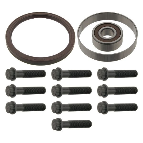 Flywheel screw set (M16x1,5mm; length86mm, bearing with ring and oil seal) fits: MERCEDES AXOR, AXOR 2, CAPACITY, CITARO 2, CITARO (O 530), CONECTO (O 345), INTEGRO (O 550), INTOURO, O 403 12.88- - Image 2