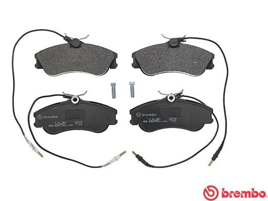 Brake pads set front , fits: CITROEN BERLINGO, BERLINGO/MINIVAN, XSARA, XSARA/HATCHBACK, XSARA/KOMBI; PEUGEOT 306, PARTNER, PARTNER ORIGIN, PARTNER ORIGIN/MINIVAN 1.1-Electric 05.93-12.15 - Image 4