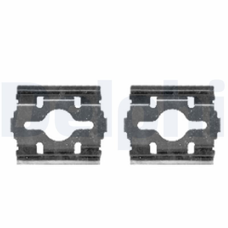 Brake pad fitting kit rear front fits: IVECO DAILY II, DAILY III, DAILY VI; RVI MASCOTT; CITROEN JUMPER I, JUMPY I; FIAT DUCATO, SIENA; NISSAN CABSTAR; PEUGEOT BOXER 1.3-Electric 01.89- - Image 2