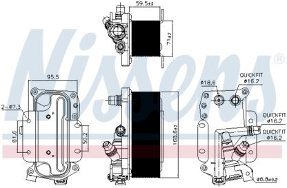 NISSENS NIS 90936 Oil cooler - Image 9